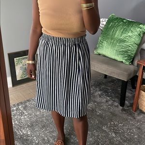 Striped skirt